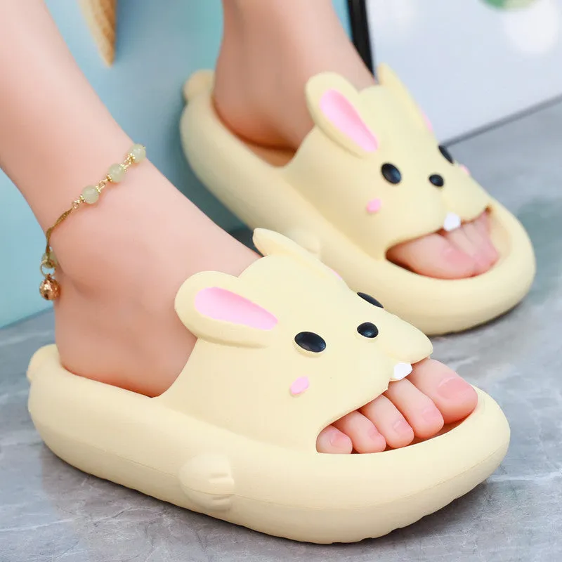 4 Colors Sweet Bunny Slippers ON886