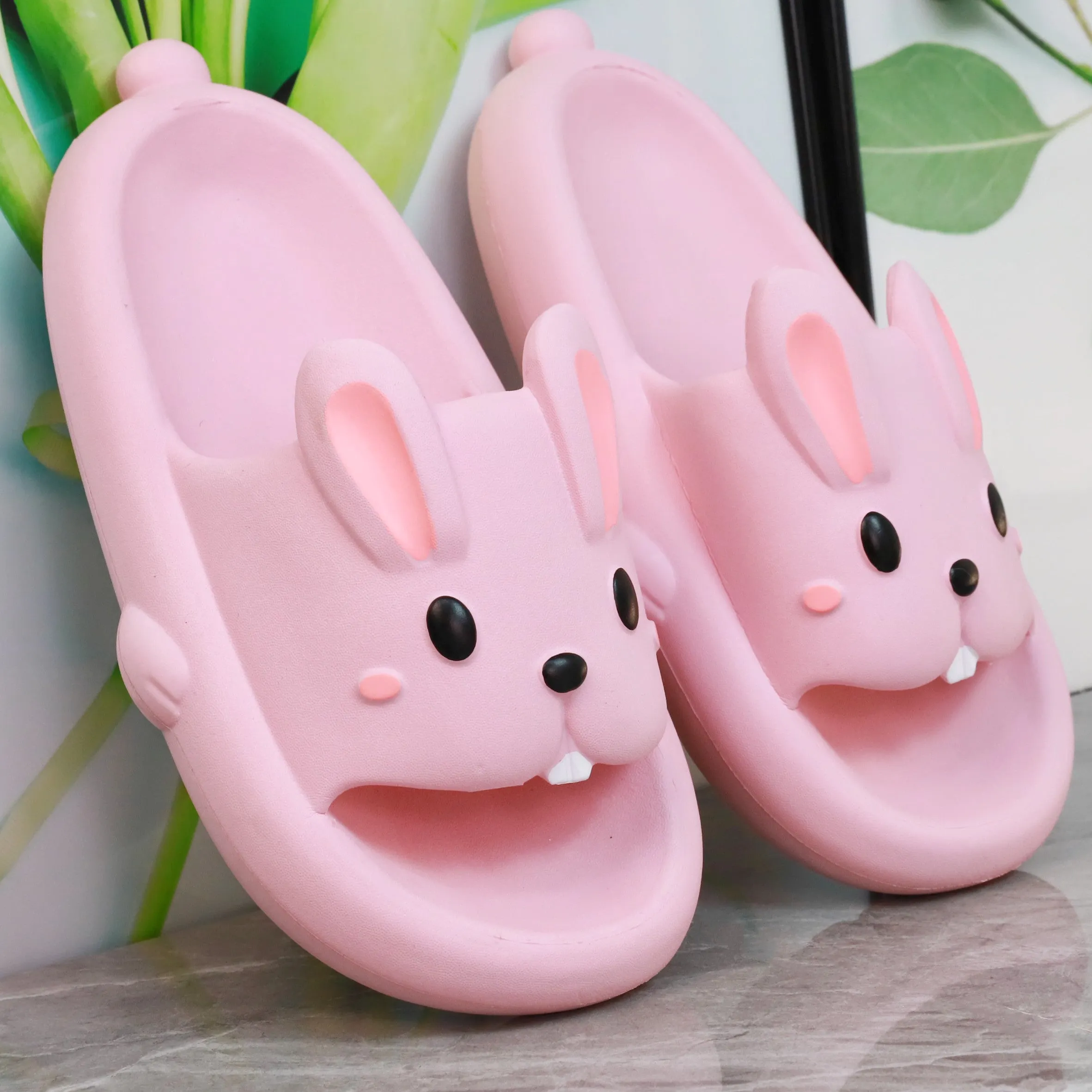 4 Colors Sweet Bunny Slippers ON886