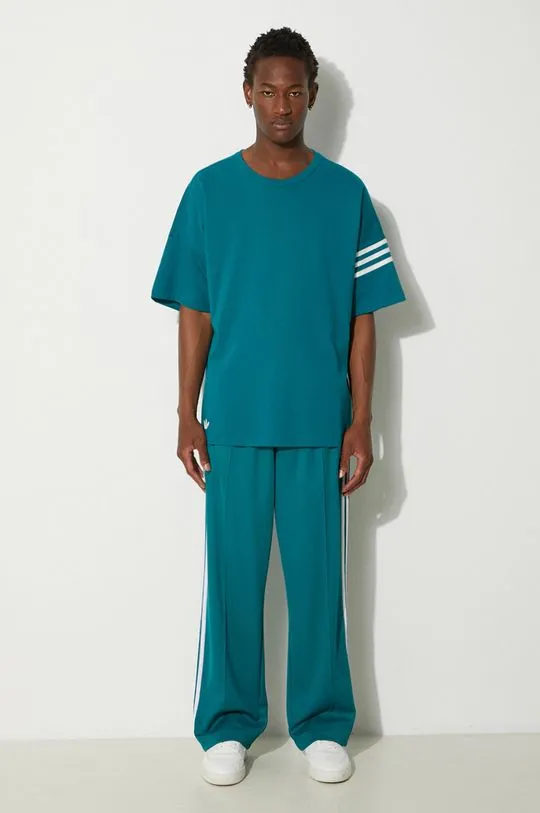 adidas Originals joggers Adicolor Baggy Fit Firebird Pant turquoise color IZ2473