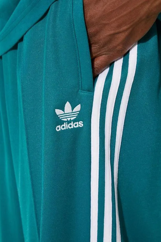 adidas Originals joggers Adicolor Baggy Fit Firebird Pant turquoise color IZ2473