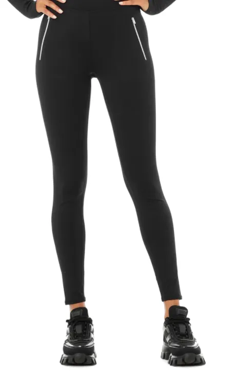 Alo Yoga W51090 High-Waist Thrill Seeker Legging in Black