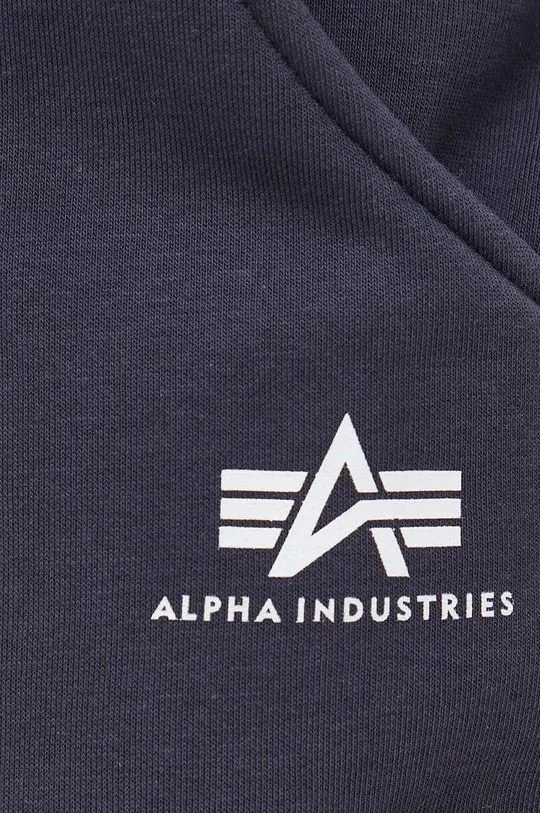 Alpha Industries joggers navy blue color