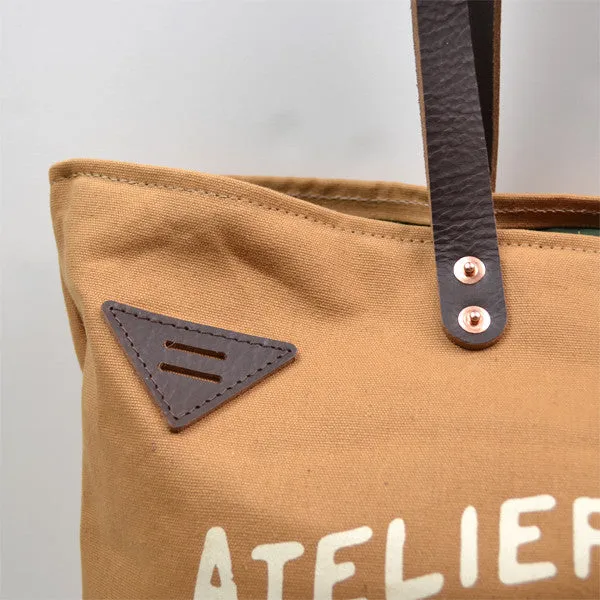 Atelier de l'Armée - Market Tote - Camel