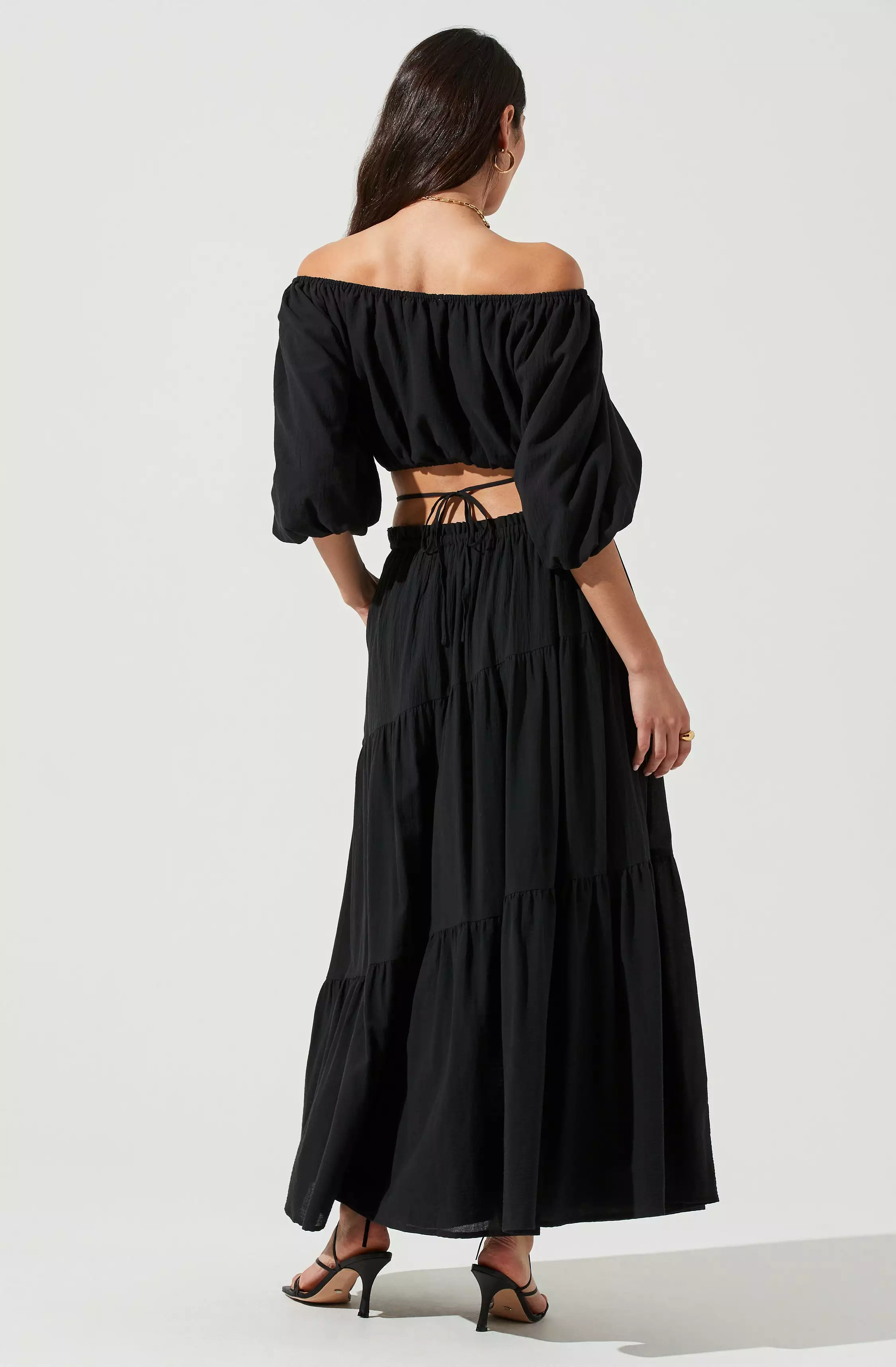 Balboa Tiered Maxi Skirt