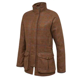 Beretta Womens St James Coat Brown / Blue Check