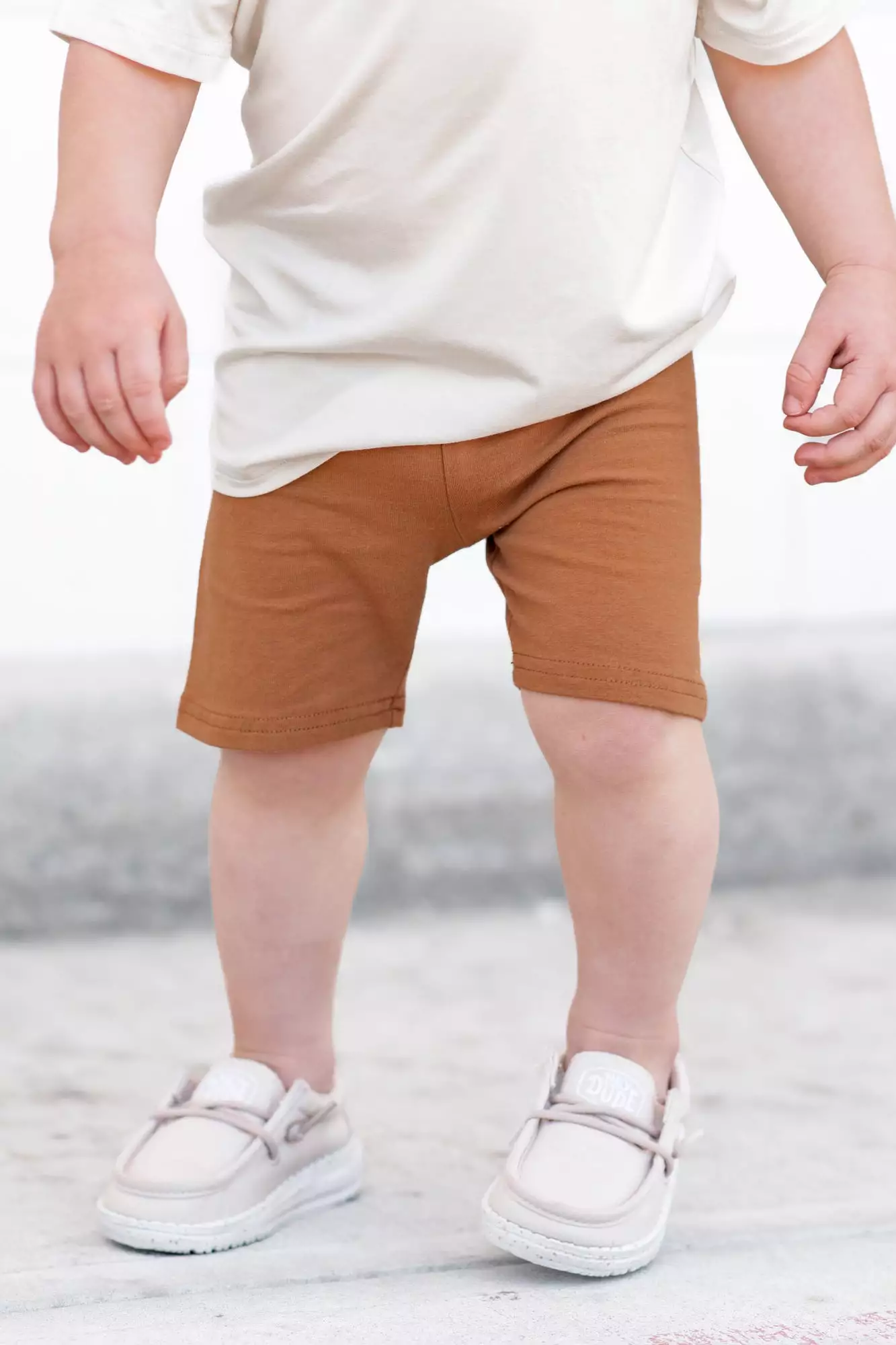 BIKER SHORTS- Caramel