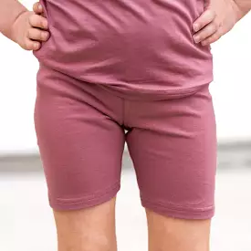 BIKER SHORTS- Mauve