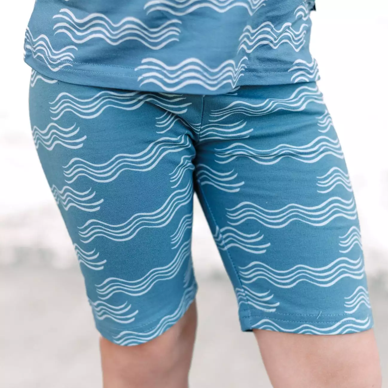 BIKER SHORTS- Waves