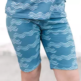 BIKER SHORTS- Waves