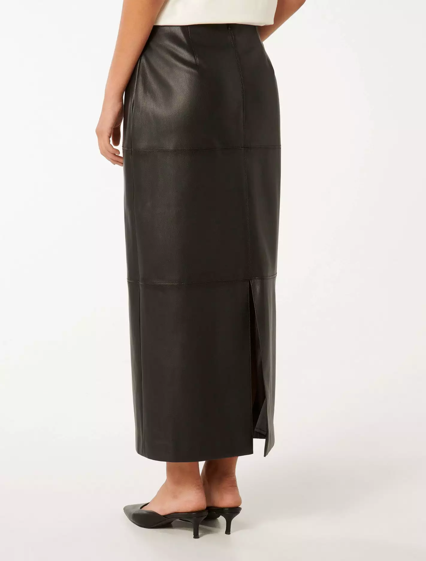 Billie Vegan Leather Maxi Skirt