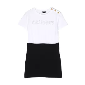 Black & White Logo Dress