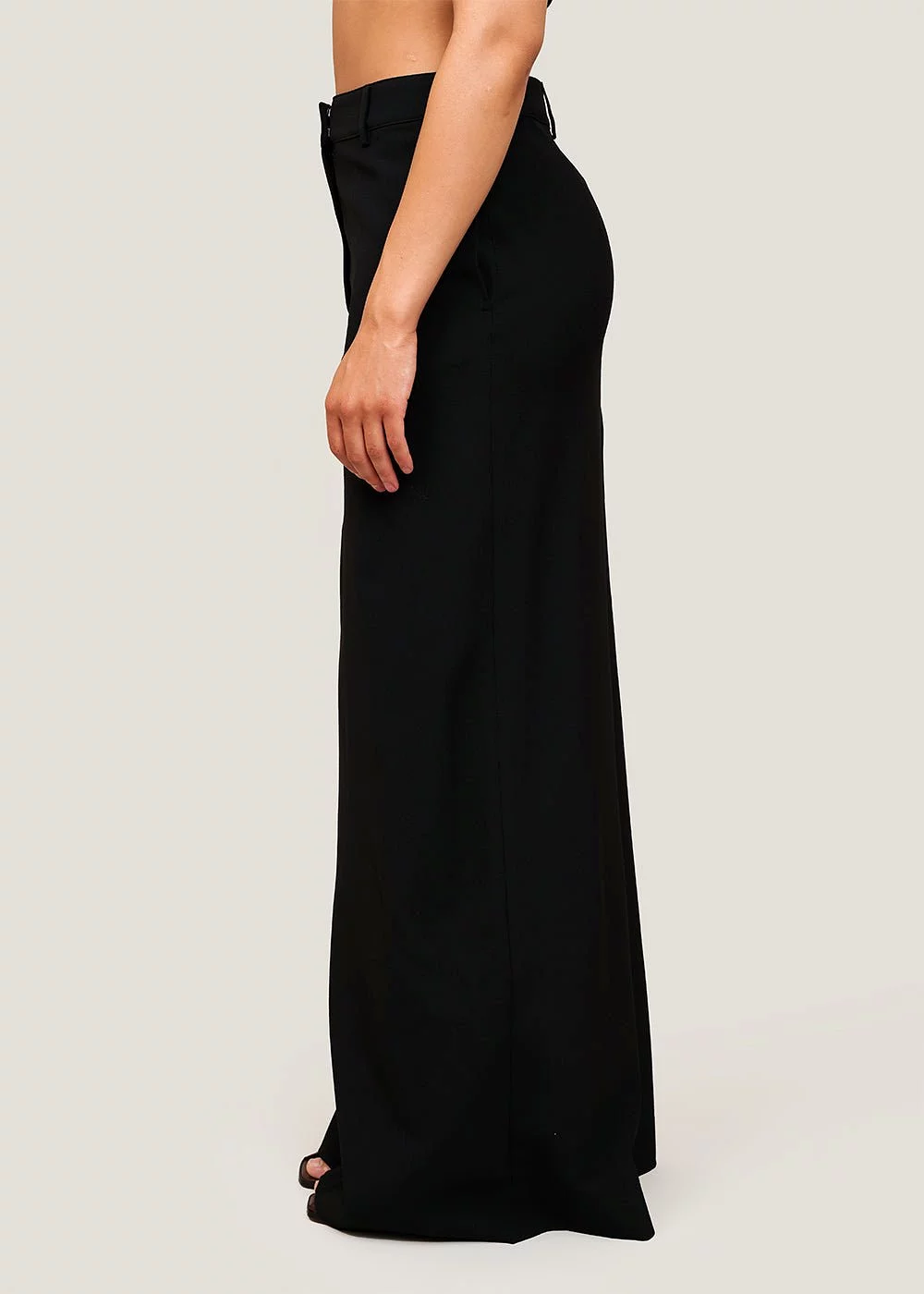 Black Minter Maxi Skirt