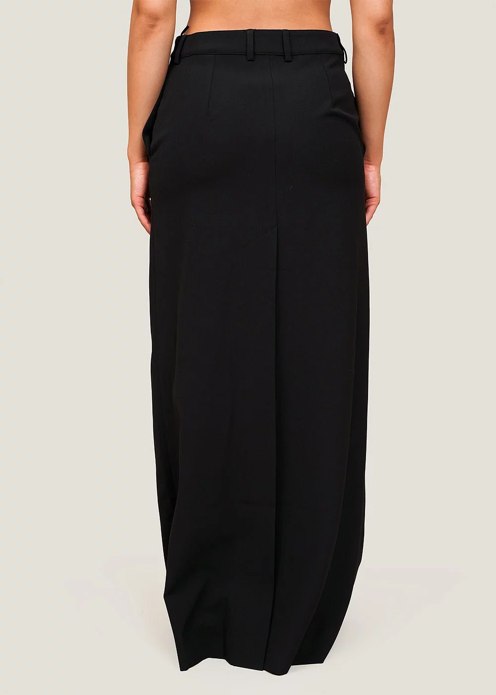 Black Minter Maxi Skirt