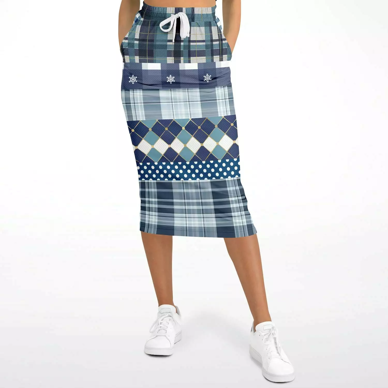 Blue Diamond Phillips Eco-Poly Long Pocket Skirt