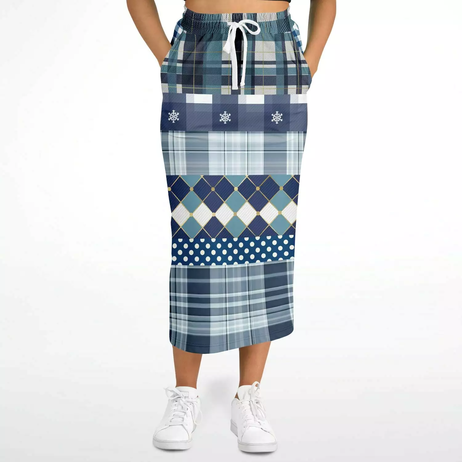 Blue Diamond Phillips Eco-Poly Long Pocket Skirt