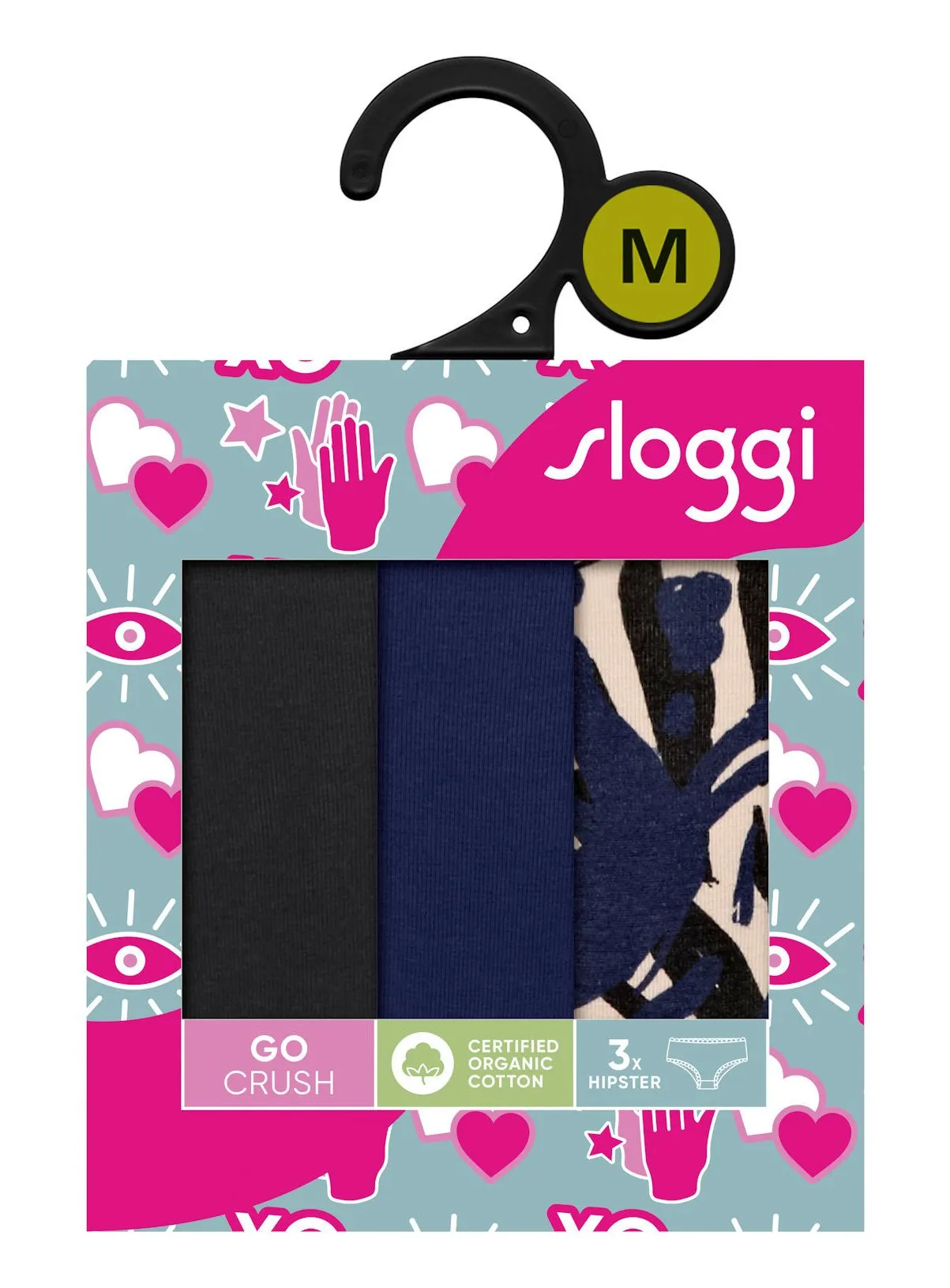 Buy SLOGGI GO Crush H Hipster C3P XL | Knickers | Tu