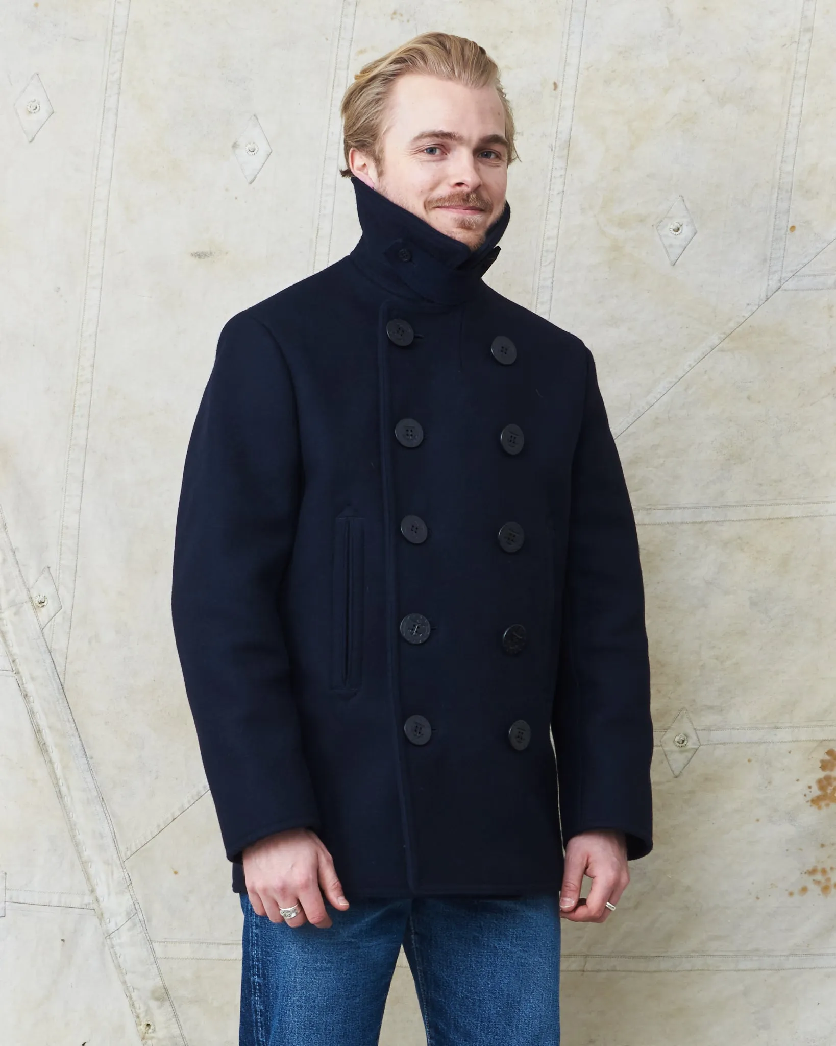 Buzz Rickson's Pea-Coat “Naval Clothing Factory” BR11554