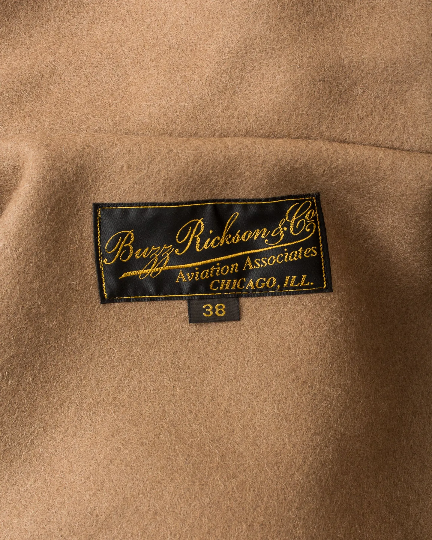 Buzz Rickson's Wool Duffle Coat Camel BR15164