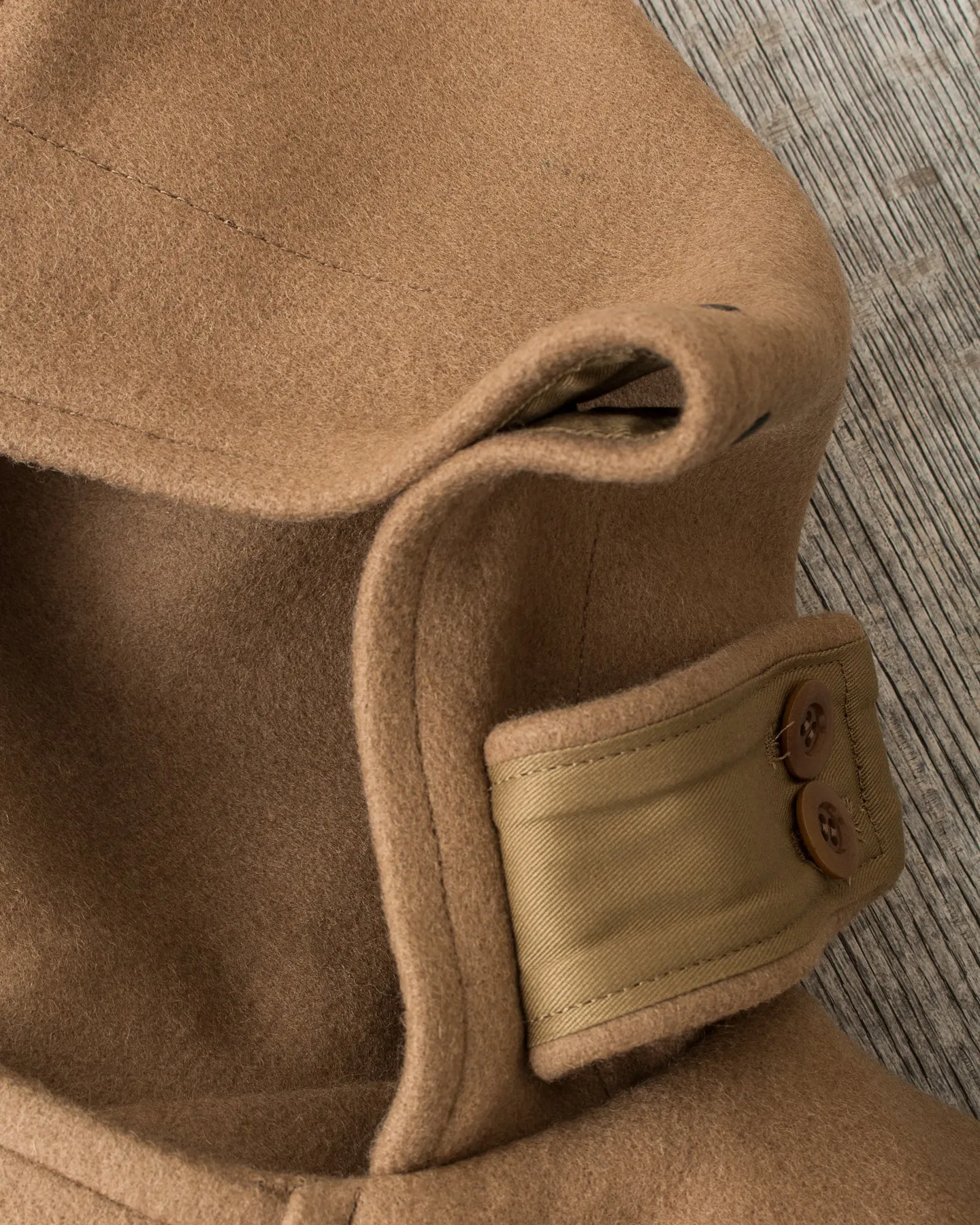 Buzz Rickson's Wool Duffle Coat Camel BR15164