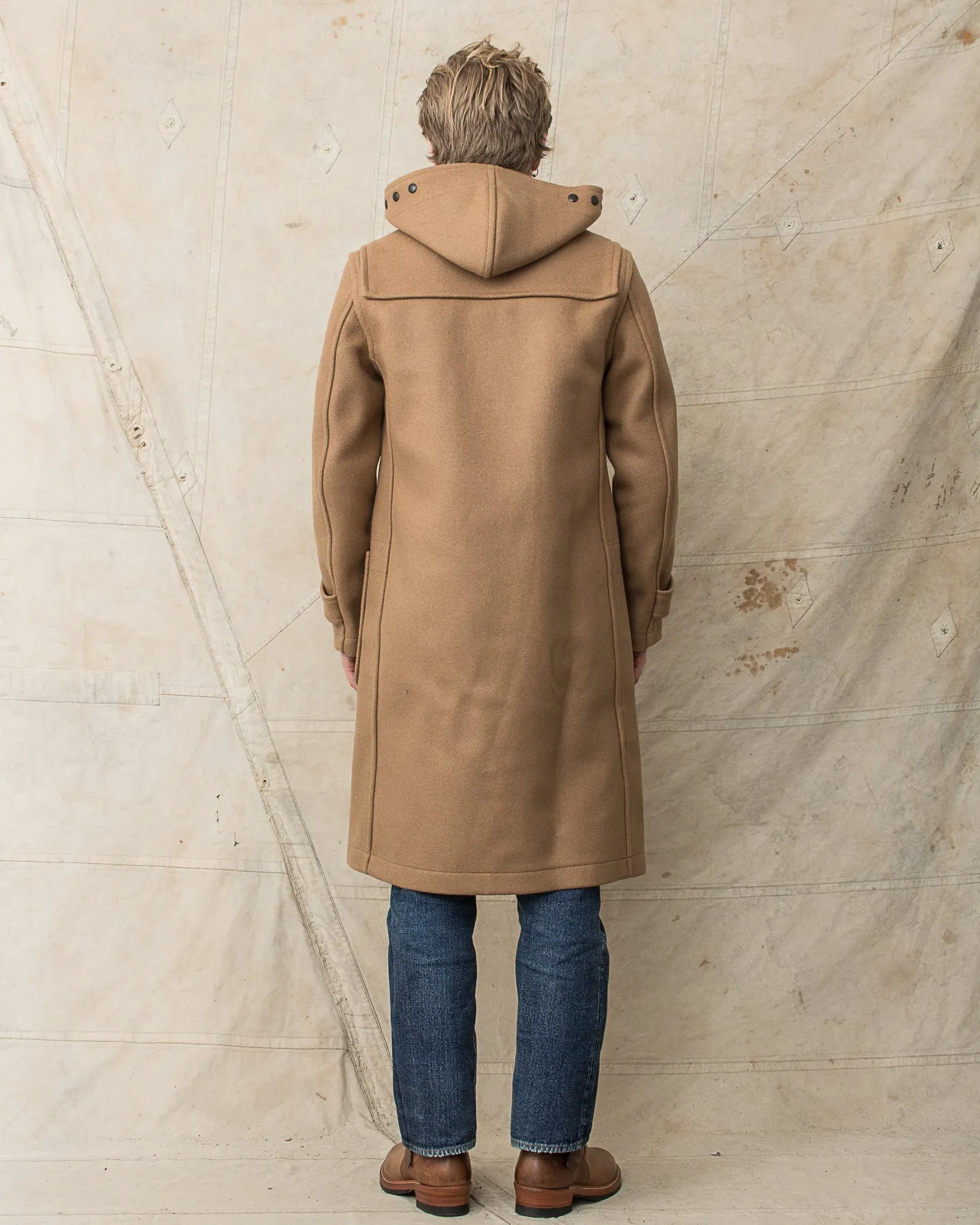 Buzz Rickson's Wool Duffle Coat Camel BR15164