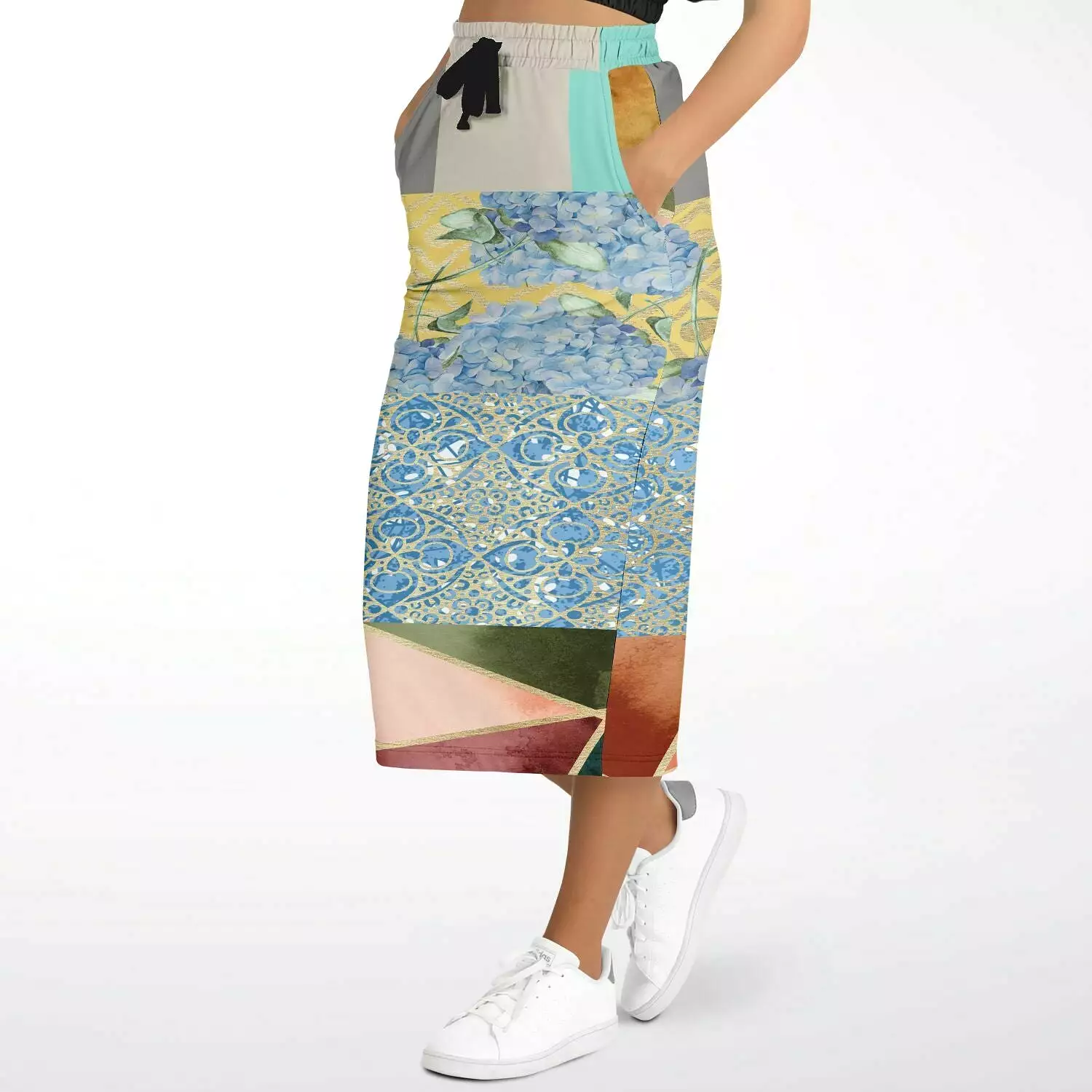 Calico Esplanade Eco-Poly Long Pocket Skirt