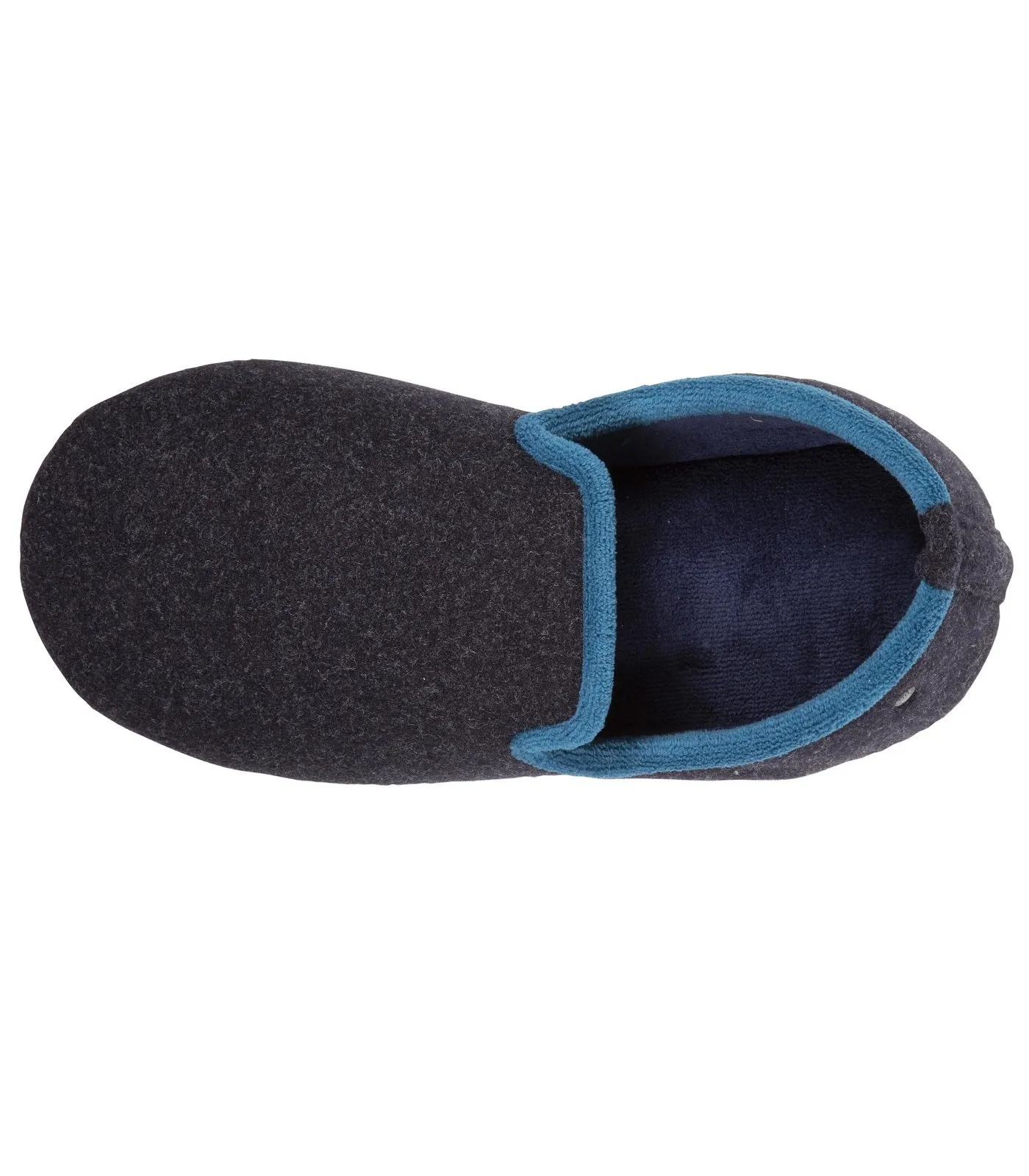 Chaussons slippers Homme Marine Chiné