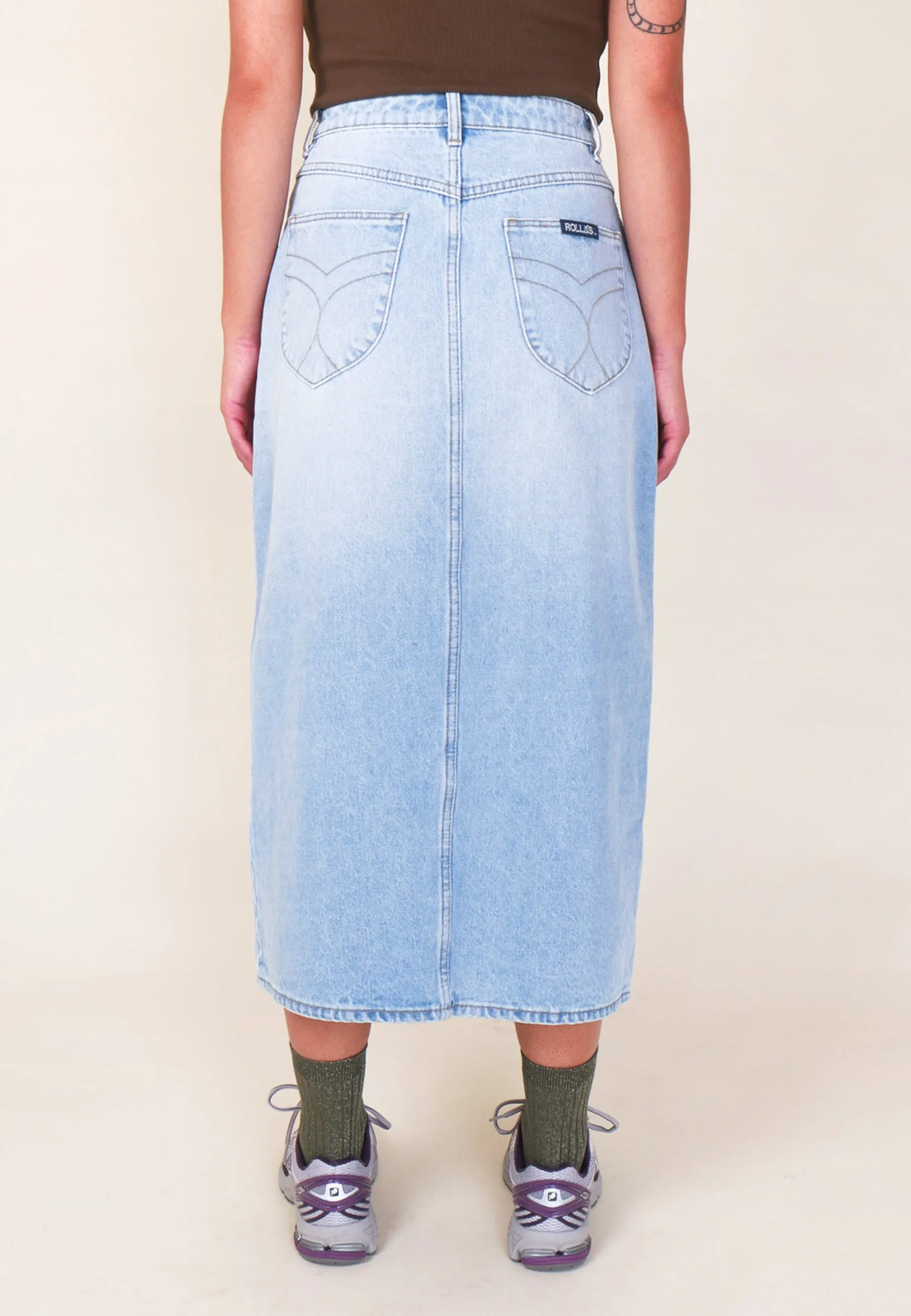 Chicago Skirt - Light Vintage Blue