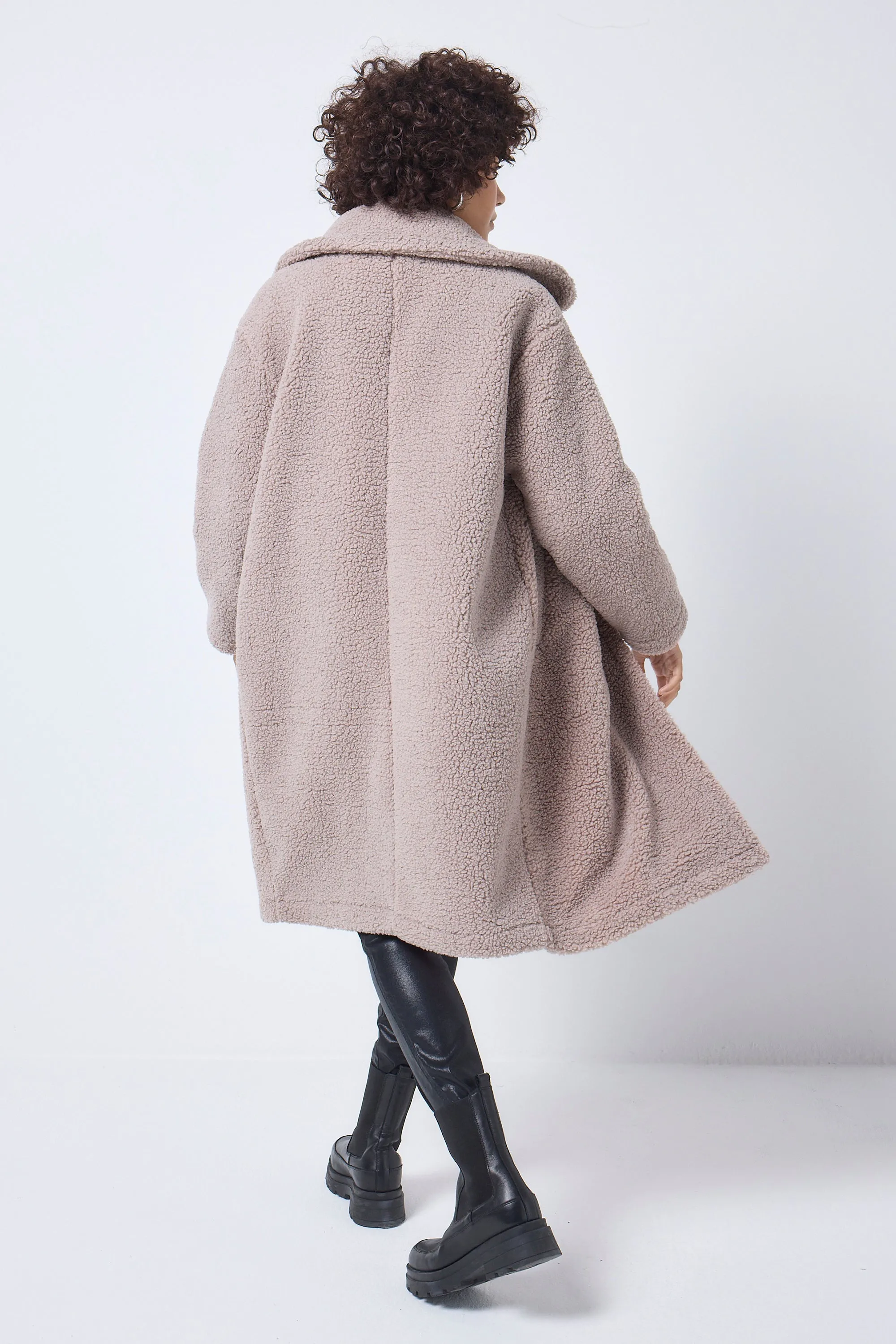 COMING SOON: Stone Longline Teddy Coat