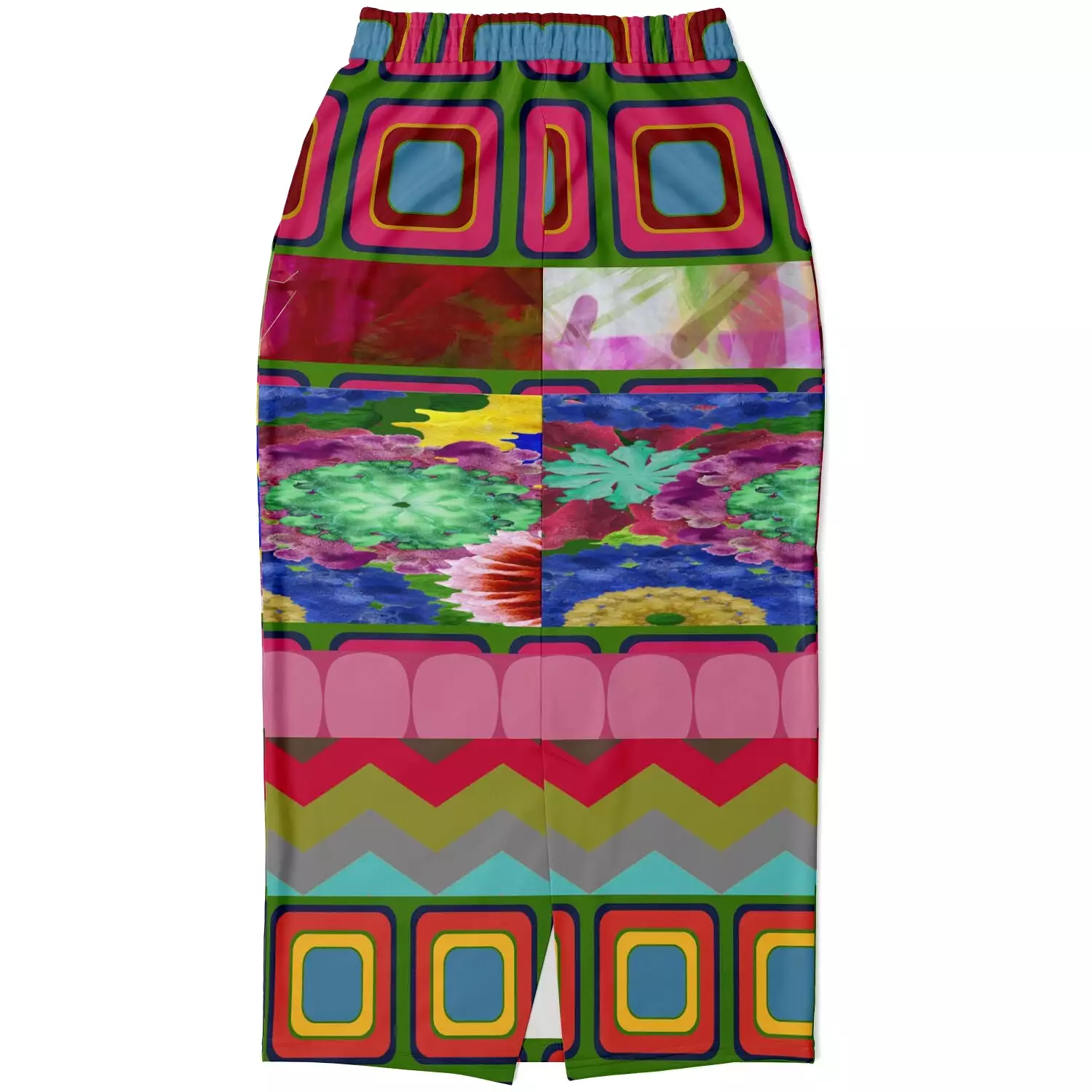 Dayglo Me Eco-Poly Long Pocket Skirt