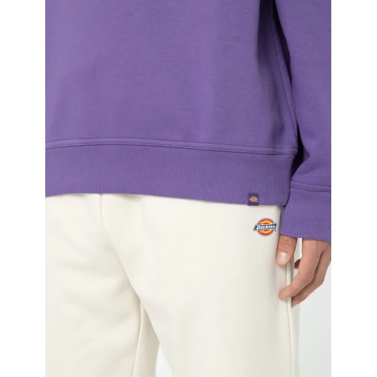 Dickies Garden Plain Felpa Uomo in Cotone Felpato Viola