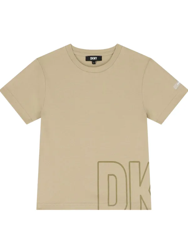 Dkny T-Shirt Beige