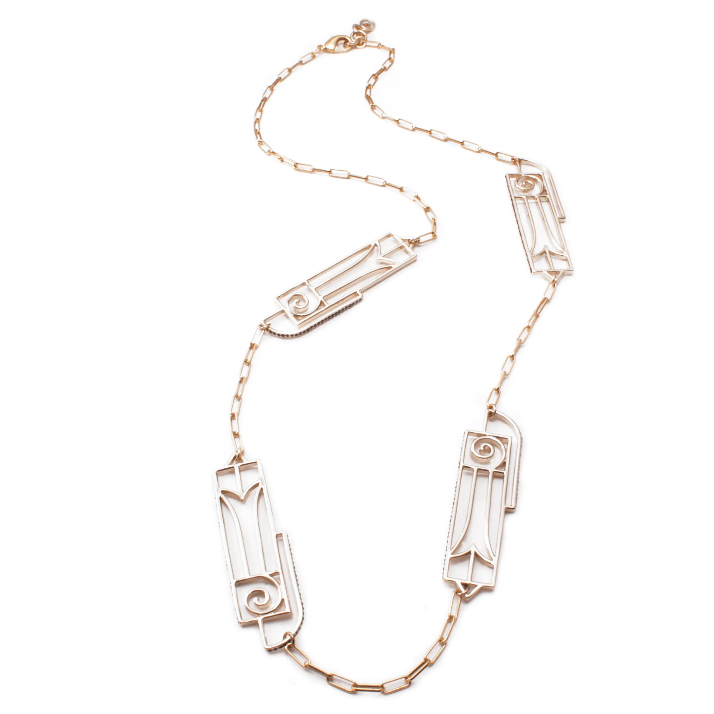 Esplanade Messenger Necklace