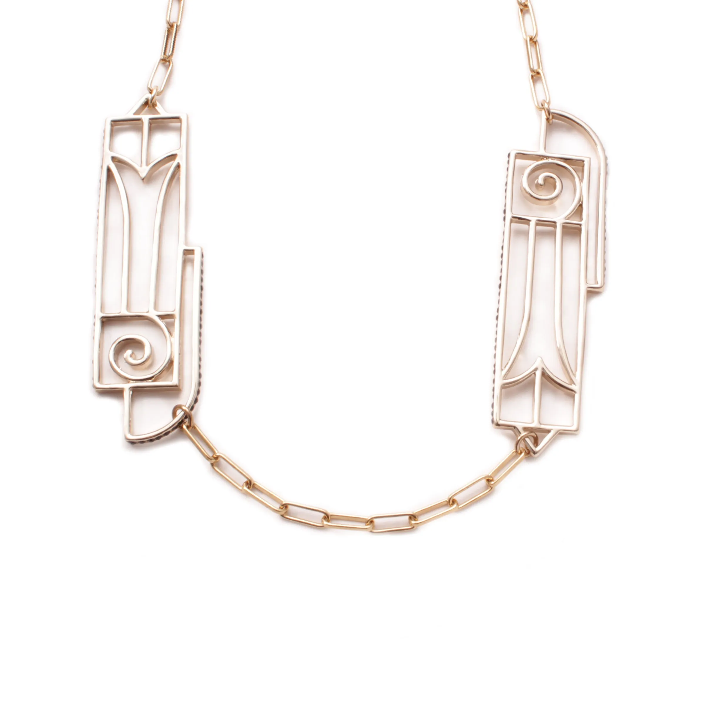 Esplanade Messenger Necklace