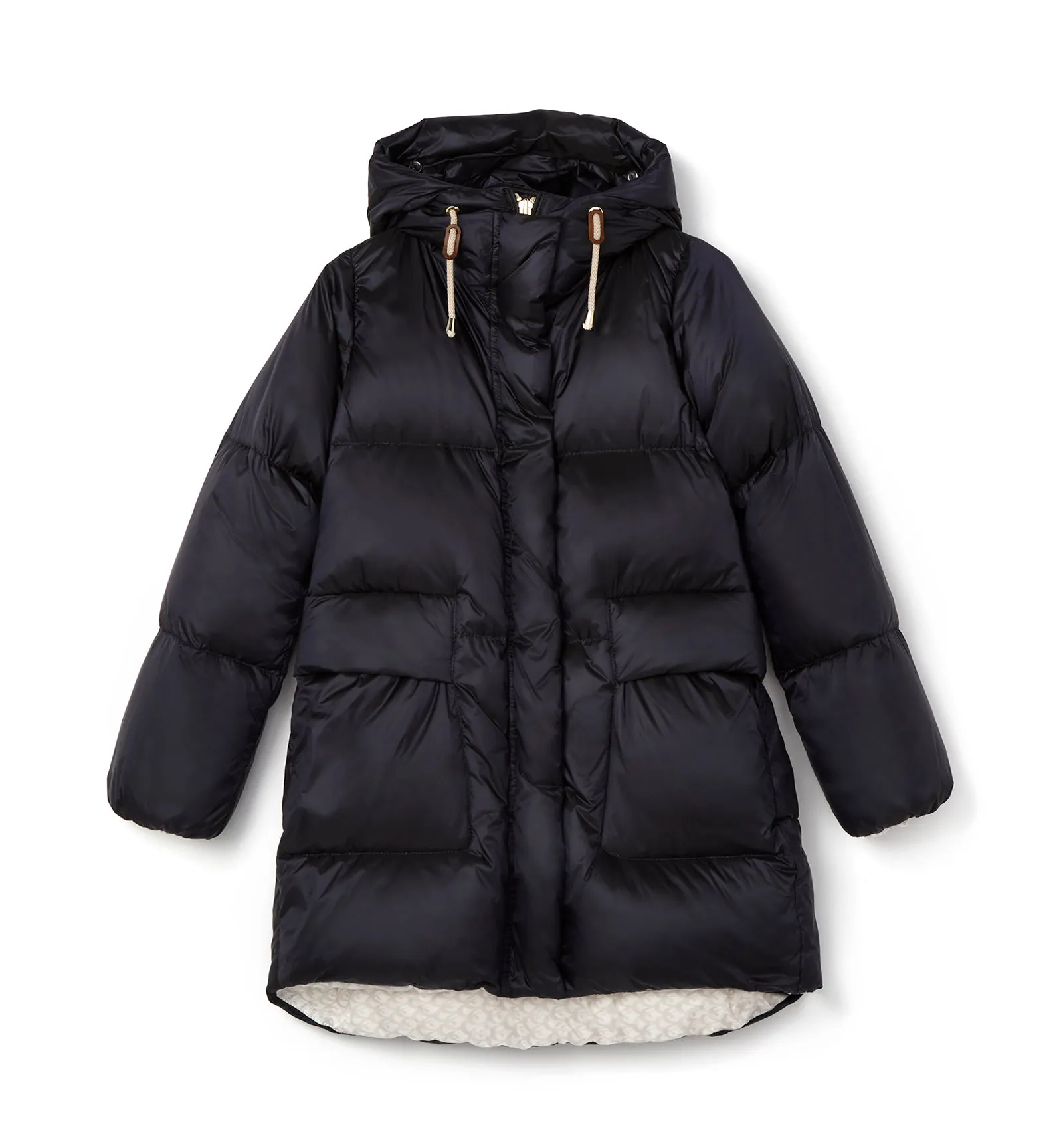 FELICIA HOODED LONG PUFFER COAT