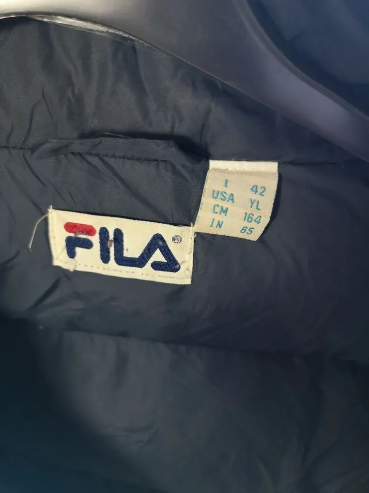 FILA Puffer Jacket - Size UK 12