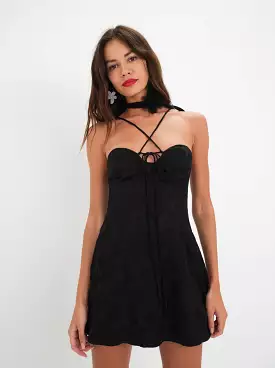 For Love & Lemons - Melody Mini Dress - Black