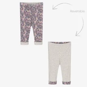 Girls Reversible Cotton Leggings