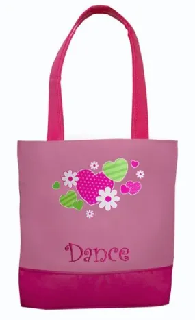 HEARTS & FLOWERS SMALL DANCE TOTE