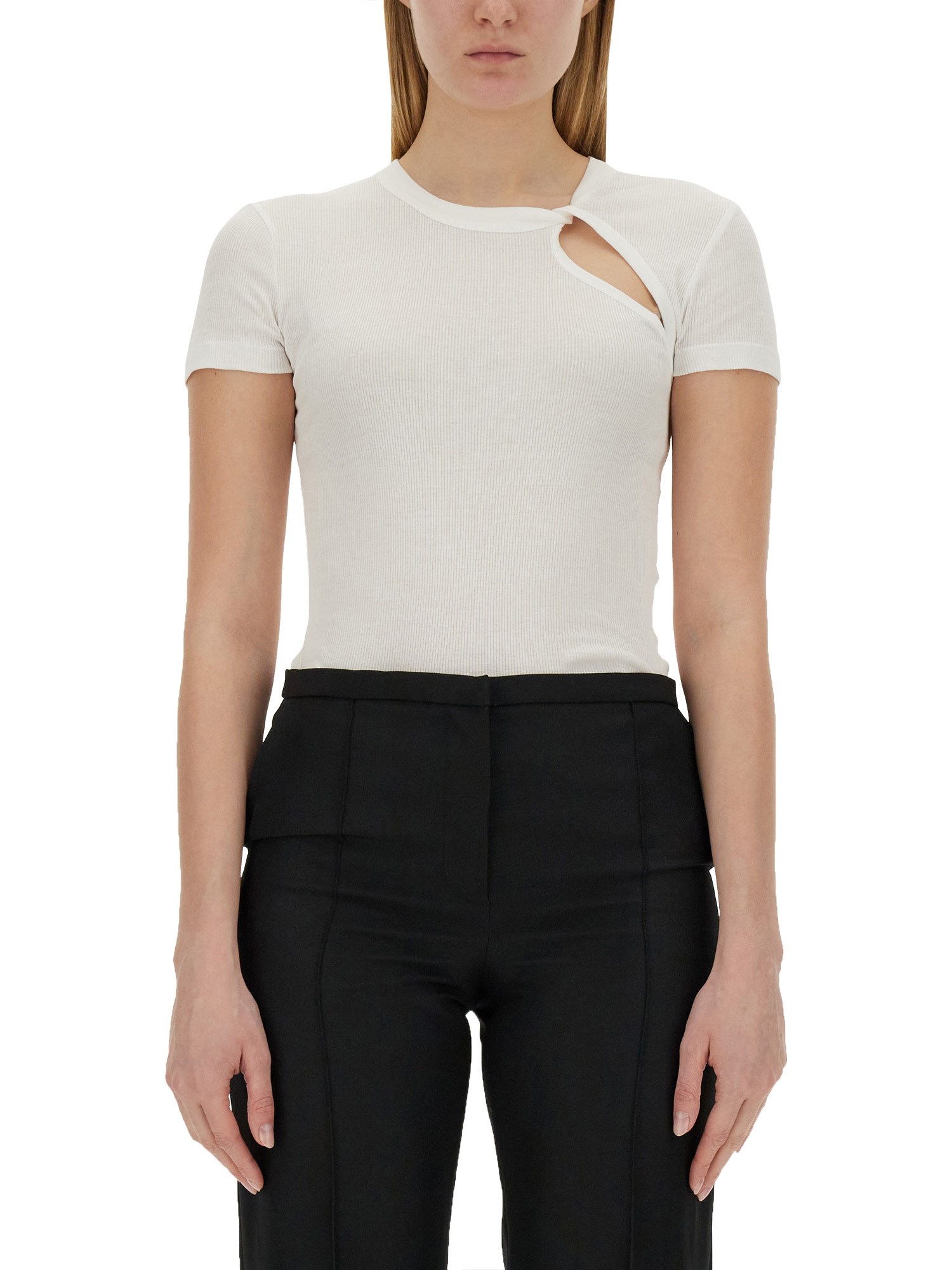 HELMUT LANG    CUT OUT T-SHIRT