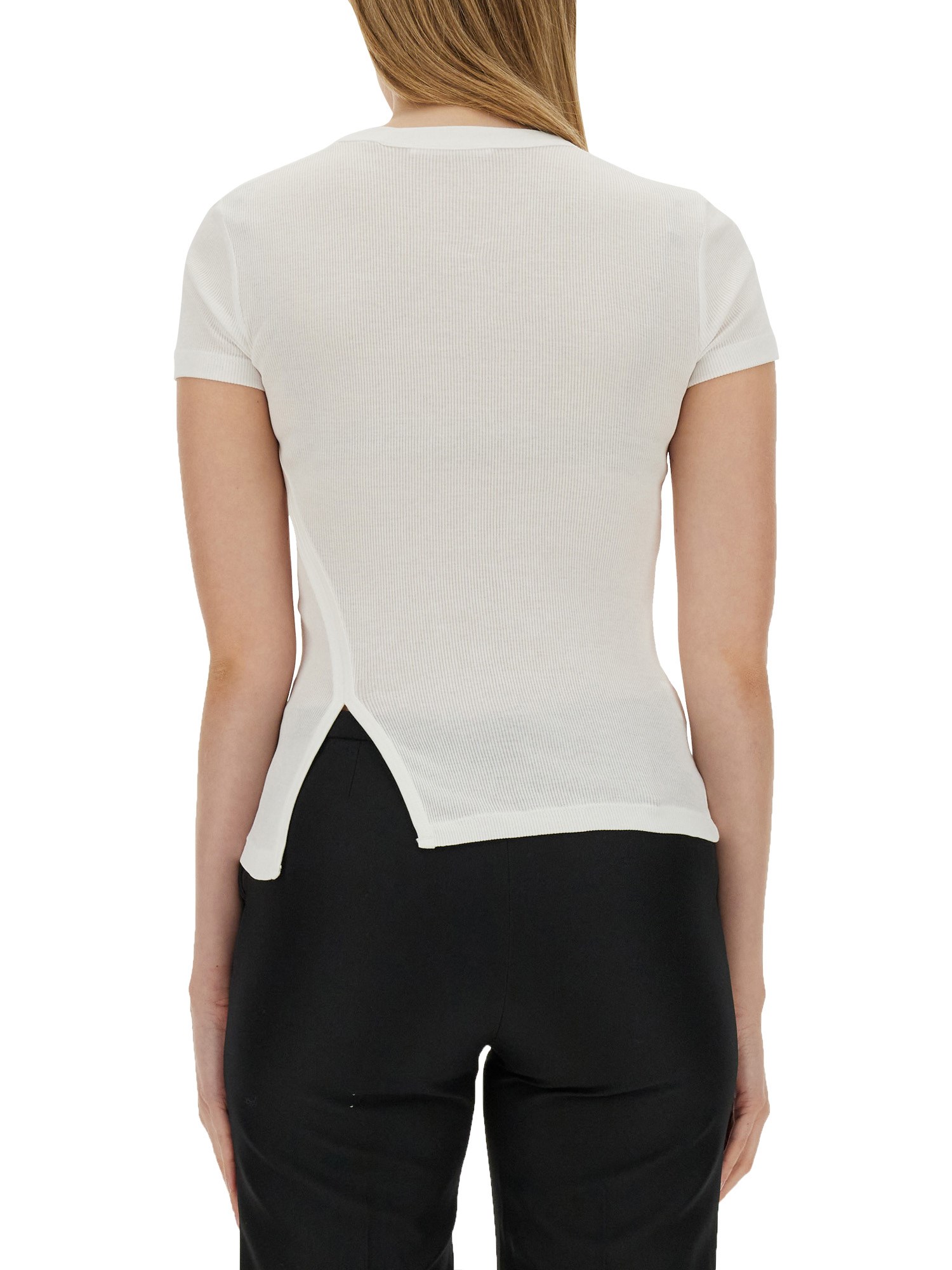 HELMUT LANG    CUT OUT T-SHIRT