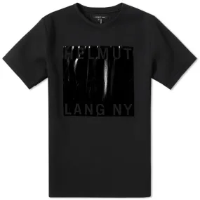 Helmut Lang Film Print TeeBlack