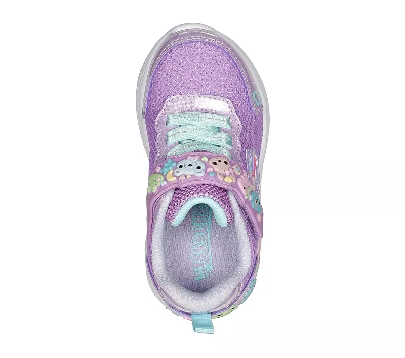 Infants Skechers Trainers Lavender Strap My Dreamers 303155N LVMT