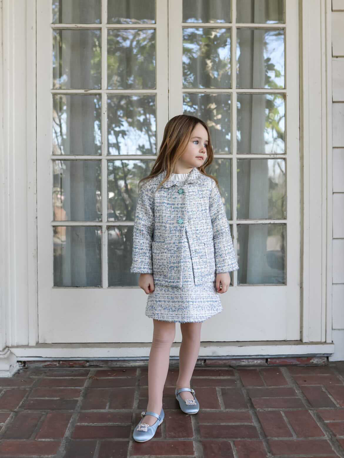 Isabella Tweed Dress