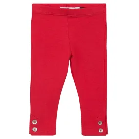 Jean Bourget Baby Girl's Red Legging