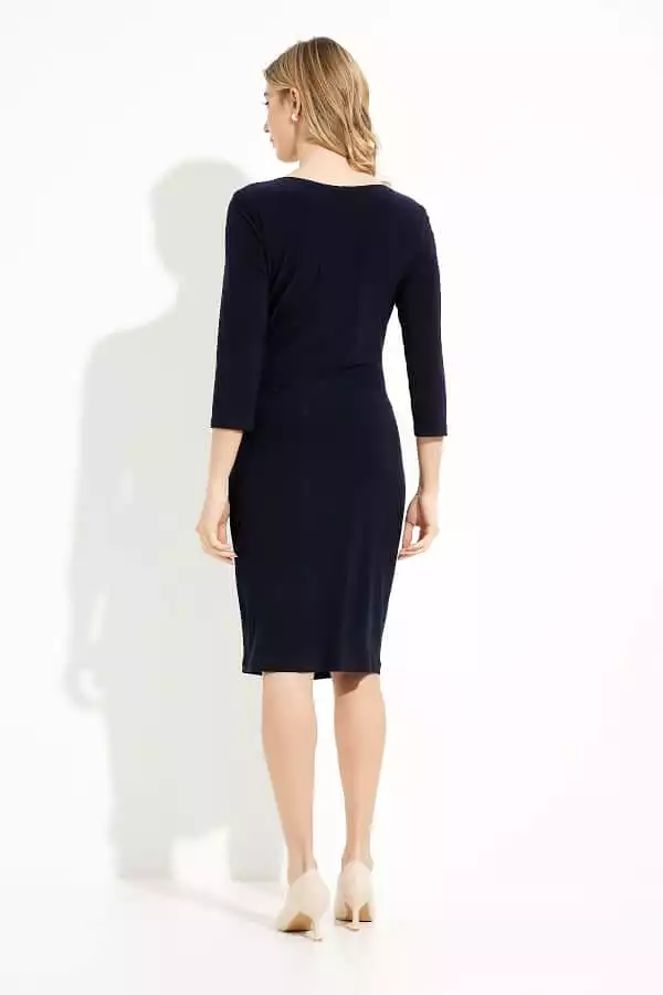 Joseph Ribkoff  Draped Front Shift Dress - 233305 (T)