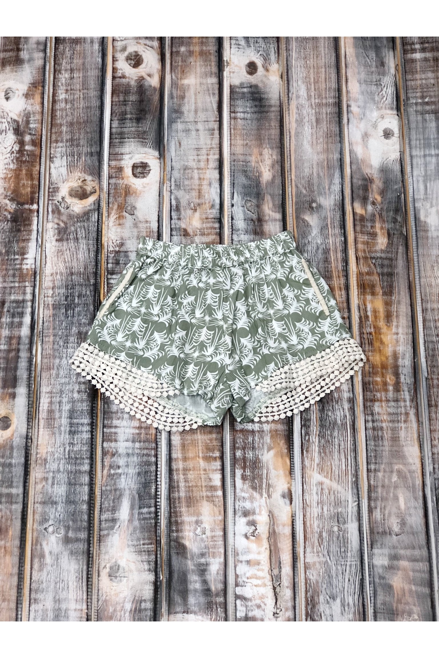 Kids Palm Tree Shorts