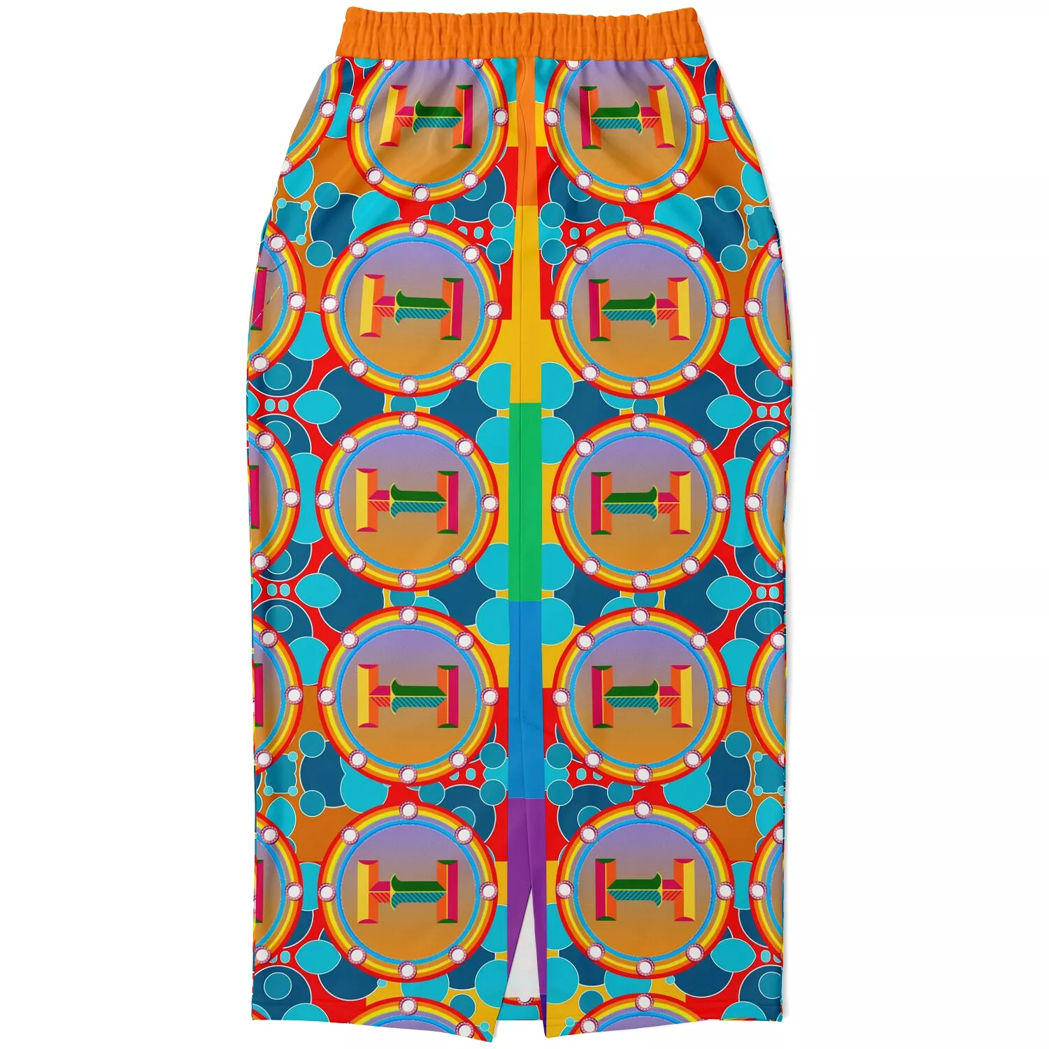 Life on Mars Eco-Poly Long Pocket Skirt