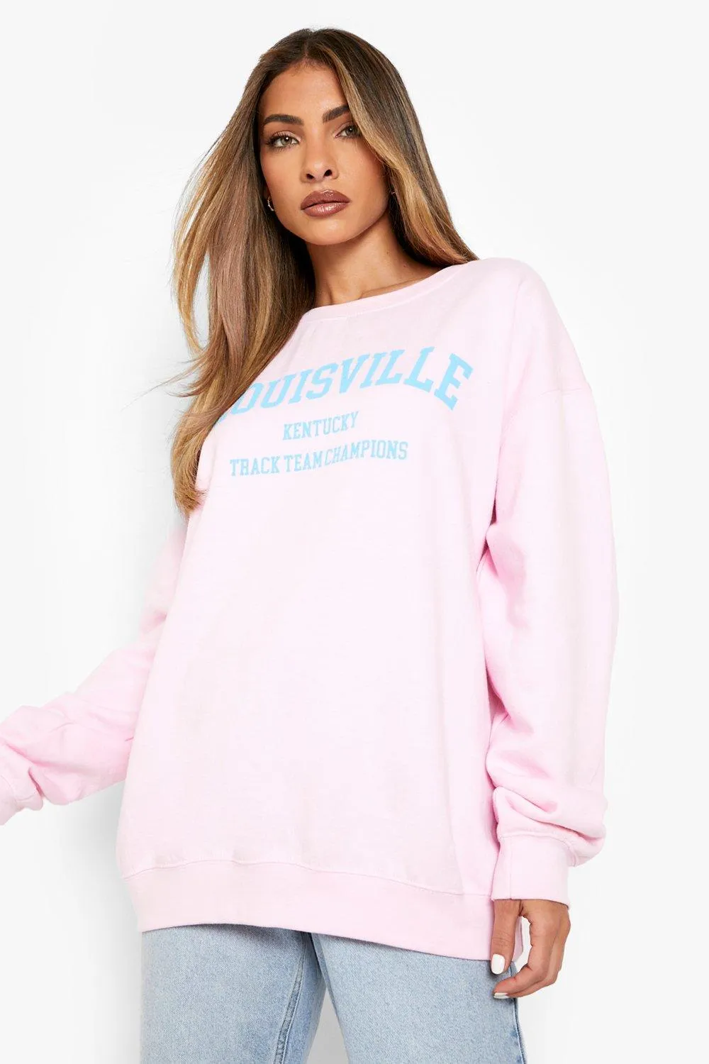 Louisville Printed Oversized Sweater