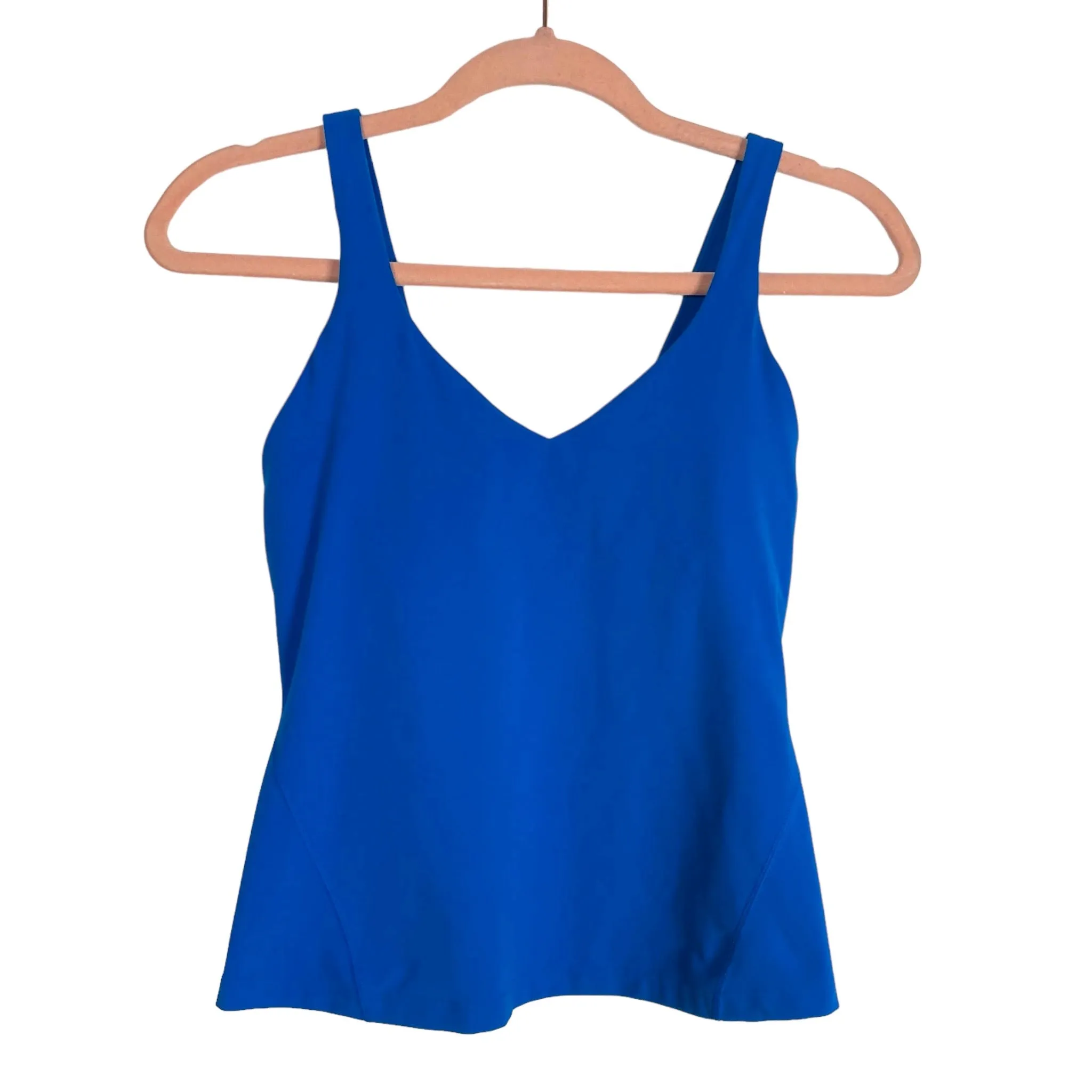 Lululemon Blue Built in Bra Tank- Size 6 (see notes)