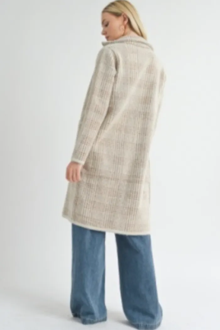 Marceau Houndstooth Coat